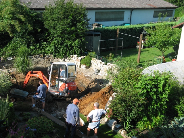 kopie von baubeginn bagger